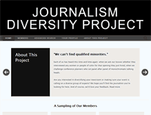 Tablet Screenshot of diversify.journalismwith.me