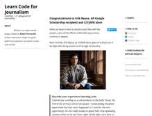 Tablet Screenshot of learncodefor.journalismwith.me